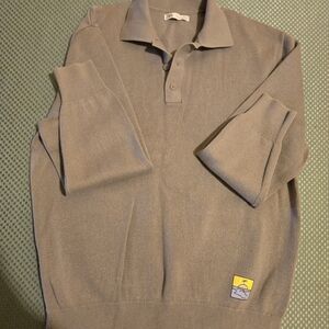 Zara Men's Gray Crewneck Sweater